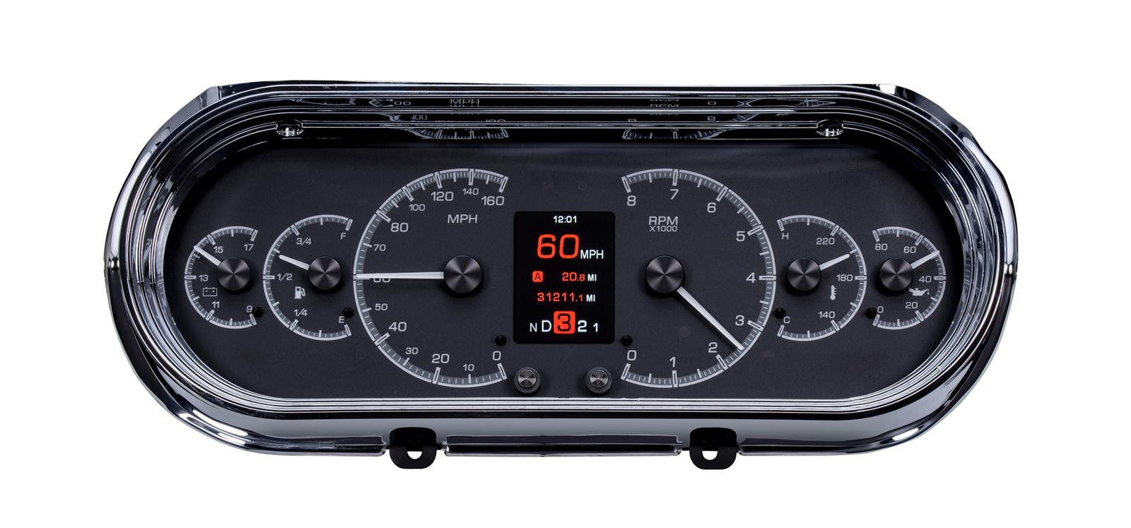 Dakota Digital HDX Direct-Fit Analog Gauge Systems HDX-63C-NOV-K