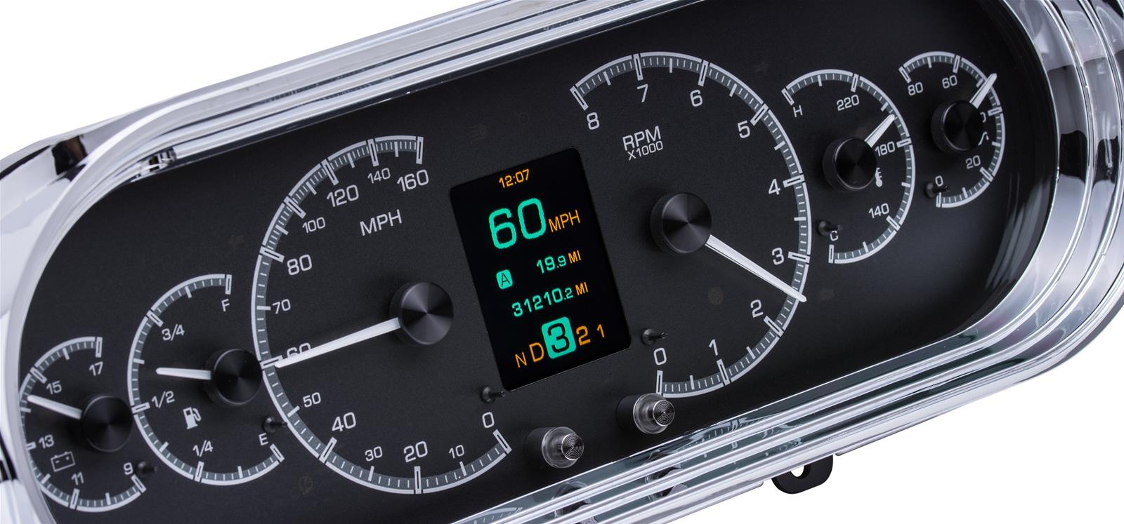 Dakota Digital HDX Direct-Fit Analog Gauge Systems HDX-63C-NOV-K