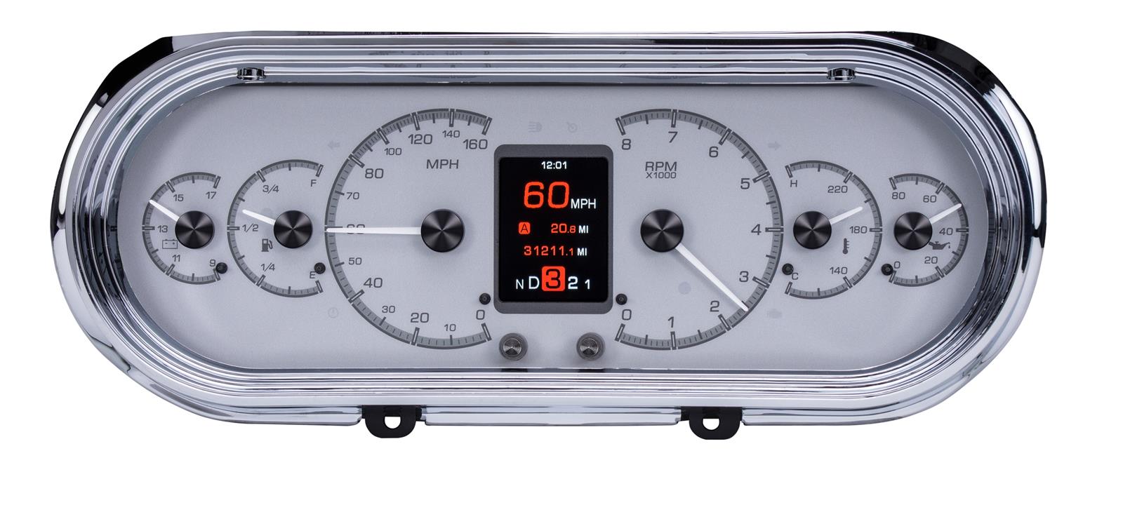 Dakota Digital HDX Direct-Fit Analog Gauge Systems HDX-63C-NOV-S