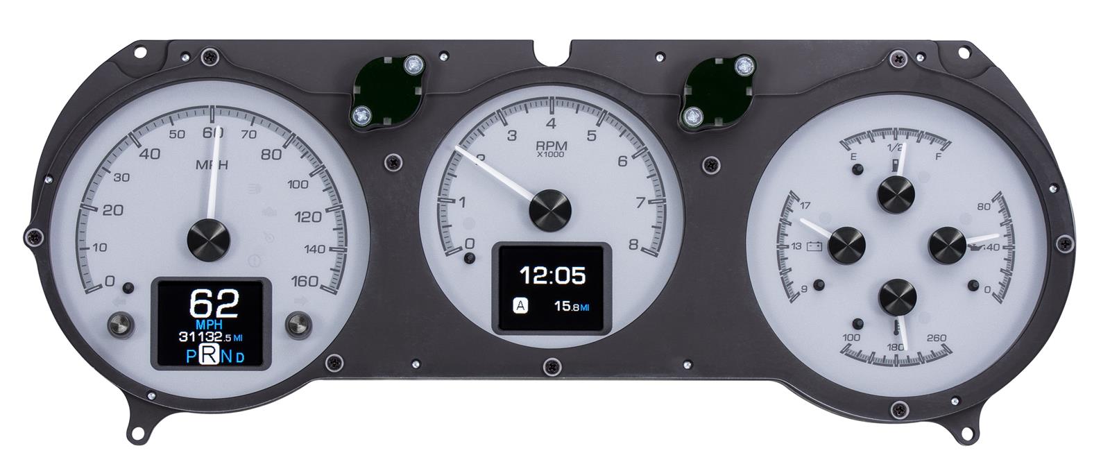 Dakota Digital HDX Direct-Fit Analog Gauge Systems HDX-64C-CVL-S