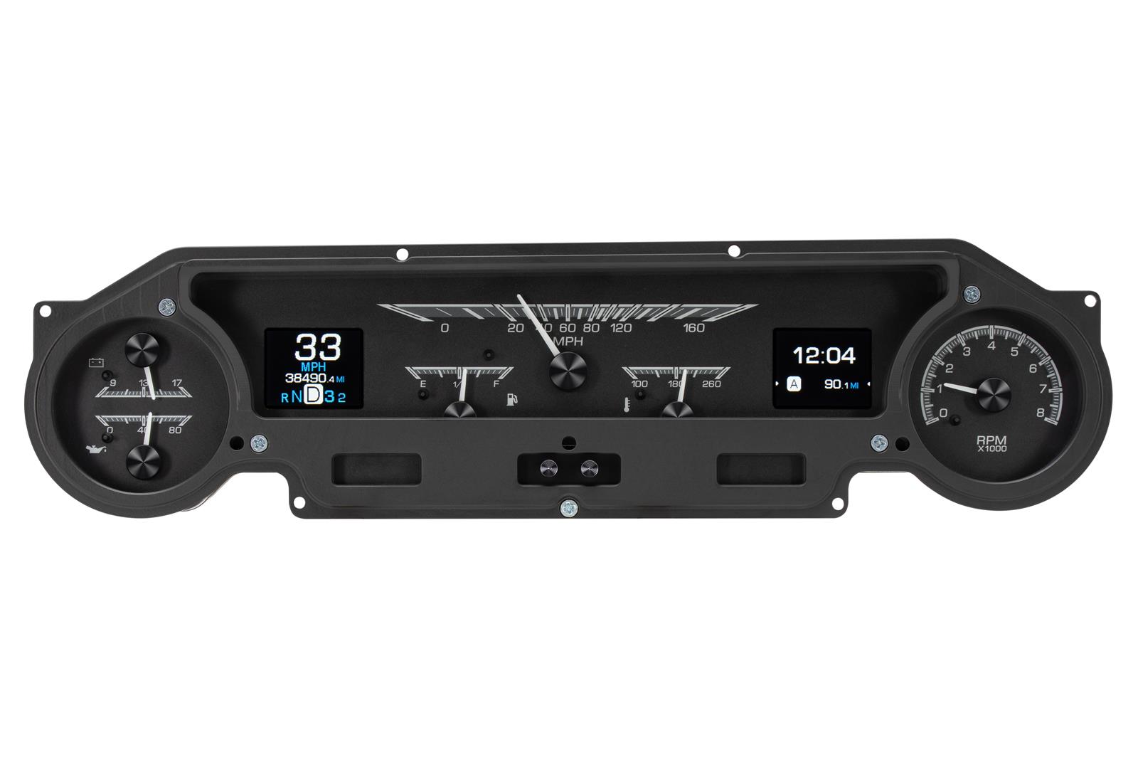 Dakota Digital HDX Direct-Fit Analog Gauge Systems HDX-64F-FAL-K