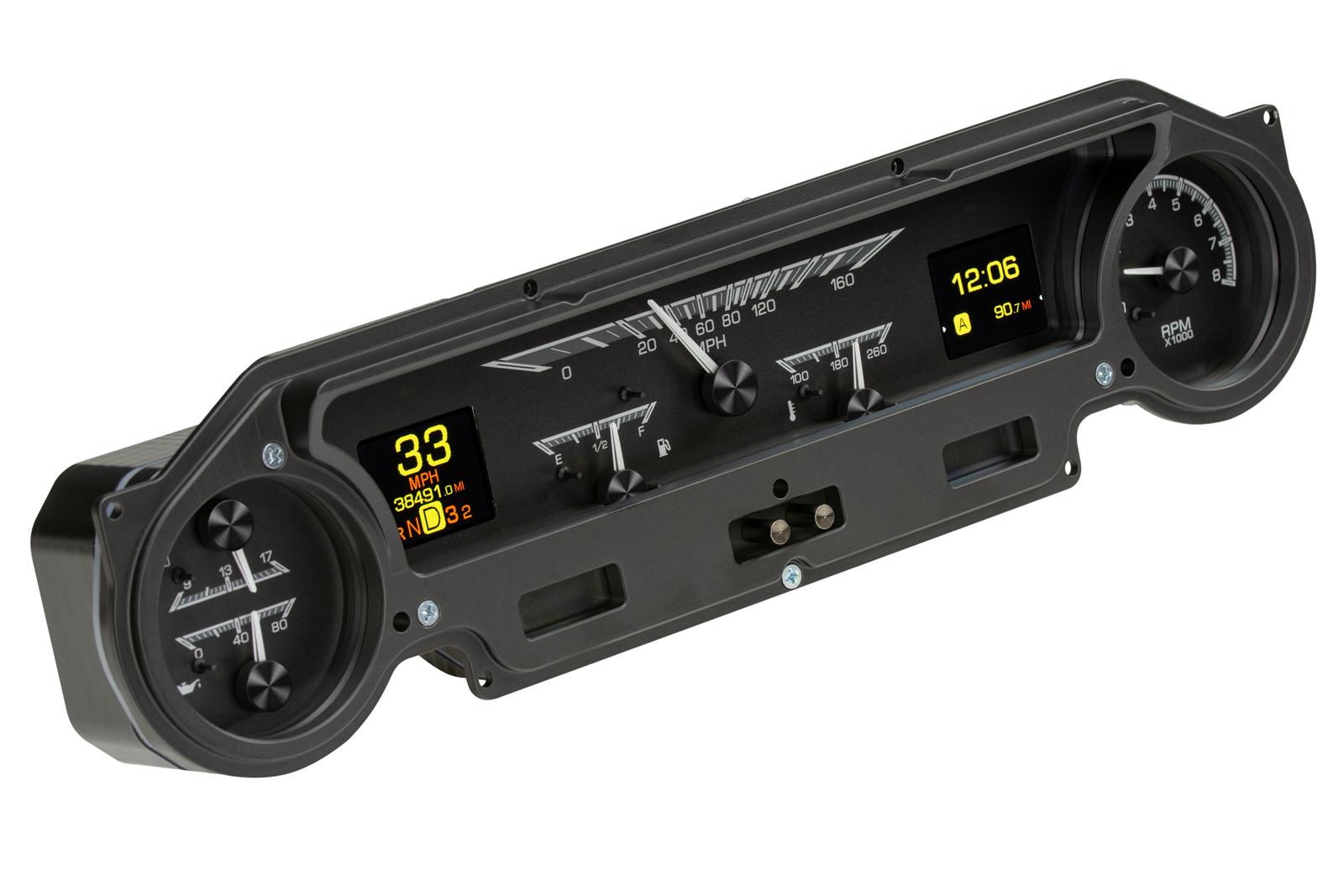 Dakota Digital HDX Direct-Fit Analog Gauge Systems HDX-64F-FAL-K