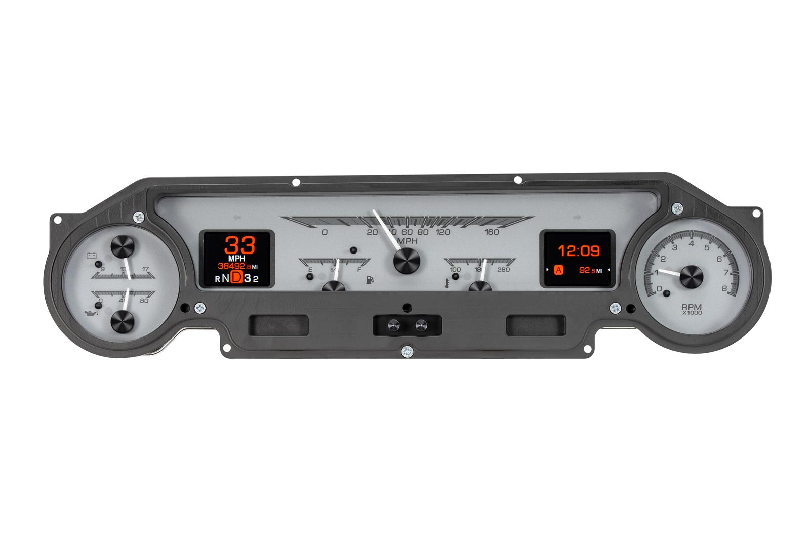 Dakota Digital HDX Direct-Fit Analog Gauge Systems HDX-64F-FAL-S