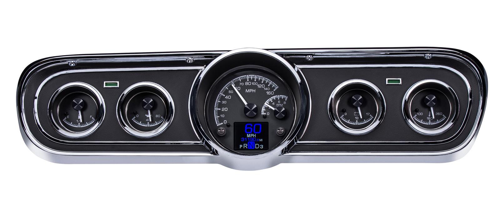 Dakota Digital HDX Direct-Fit Analog Gauge Systems HDX-65F-MUS-K