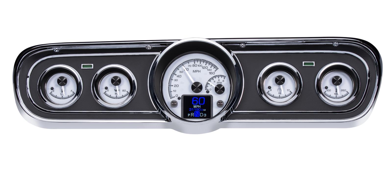 Dakota Digital HDX Direct-Fit Analog Gauge Systems HDX-65F-MUS-S