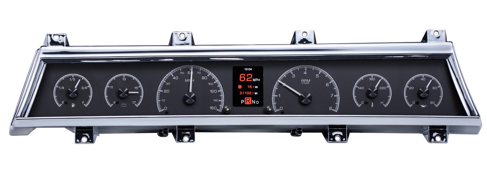 Dakota Digital HDX Direct-Fit Analog Gauge Systems HDX-66C-CVL-K