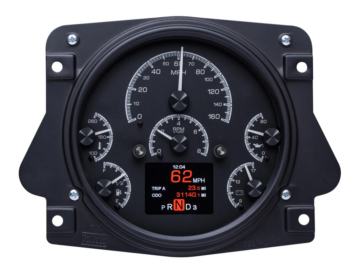Dakota Digital HDX Direct-Fit Analog Gauge Systems HDX-66F-BRO-K