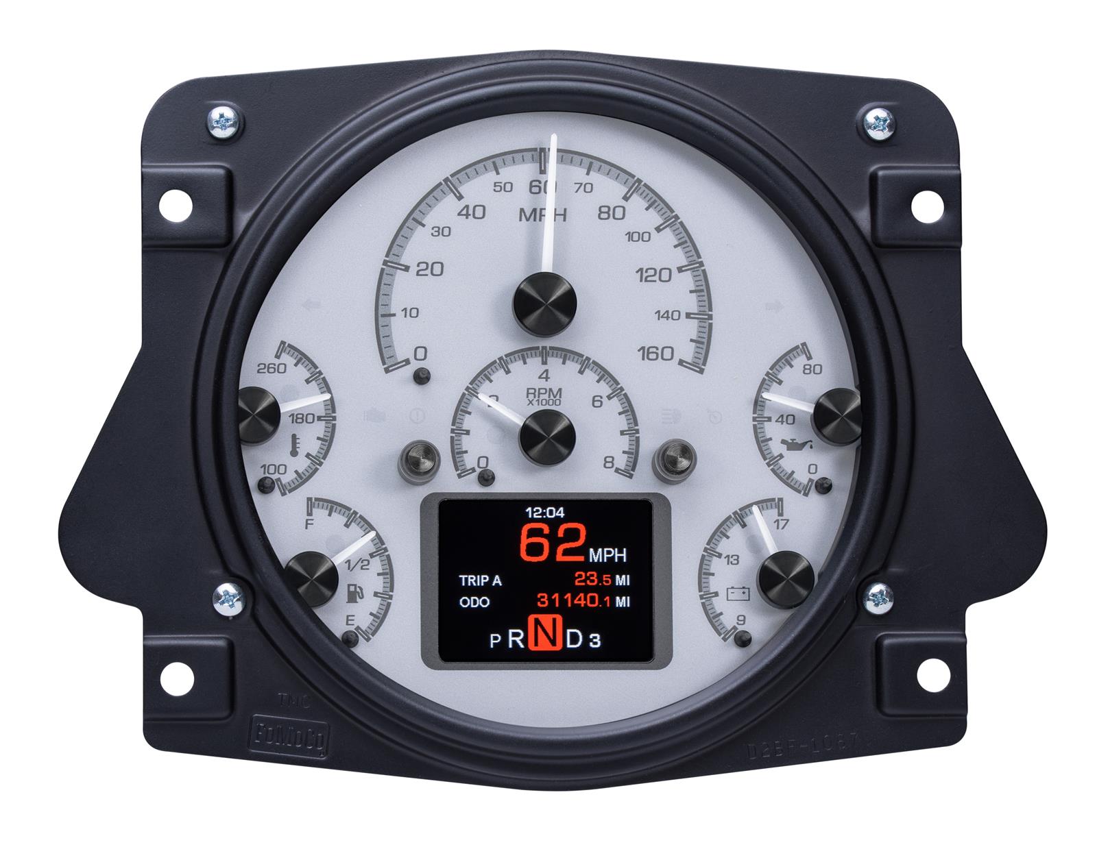 Dakota Digital HDX Direct-Fit Analog Gauge Systems HDX-66F-BRO-S