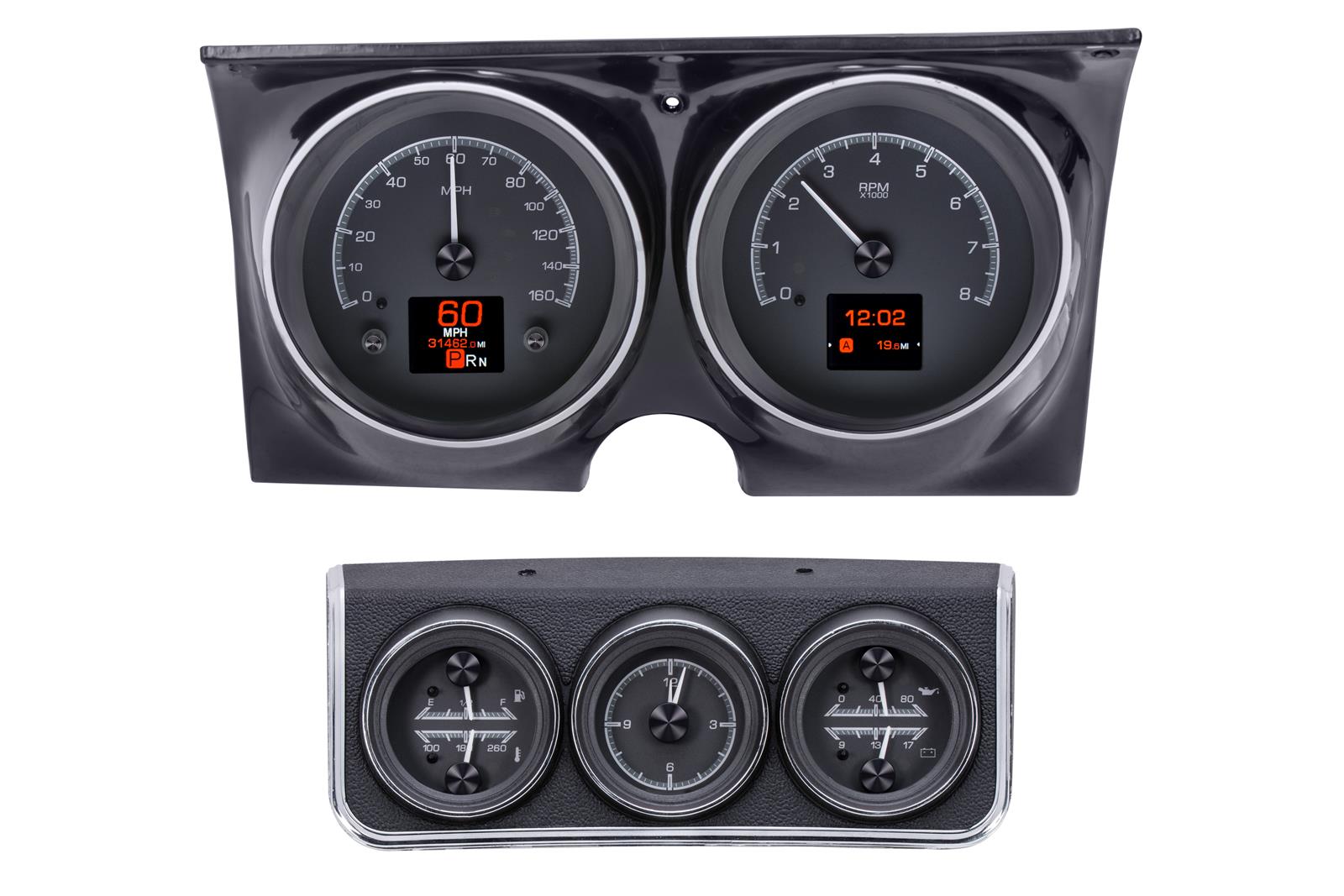 Dakota Digital HDX Direct-Fit Analog Gauge Systems HDX-67C-CAC-K