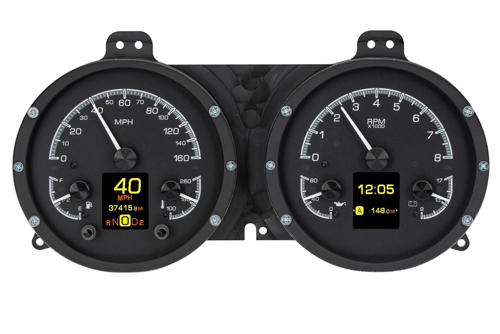 Dakota Digital HDX Direct-Fit Analog Gauge Systems HDX-67C-CAM-K