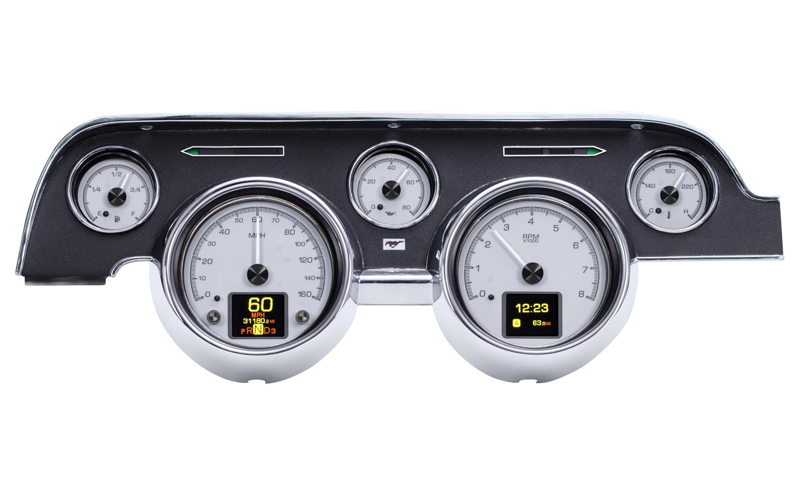 Dakota Digital HDX Direct-Fit Analog Gauge Systems HDX-67F-MUS-S