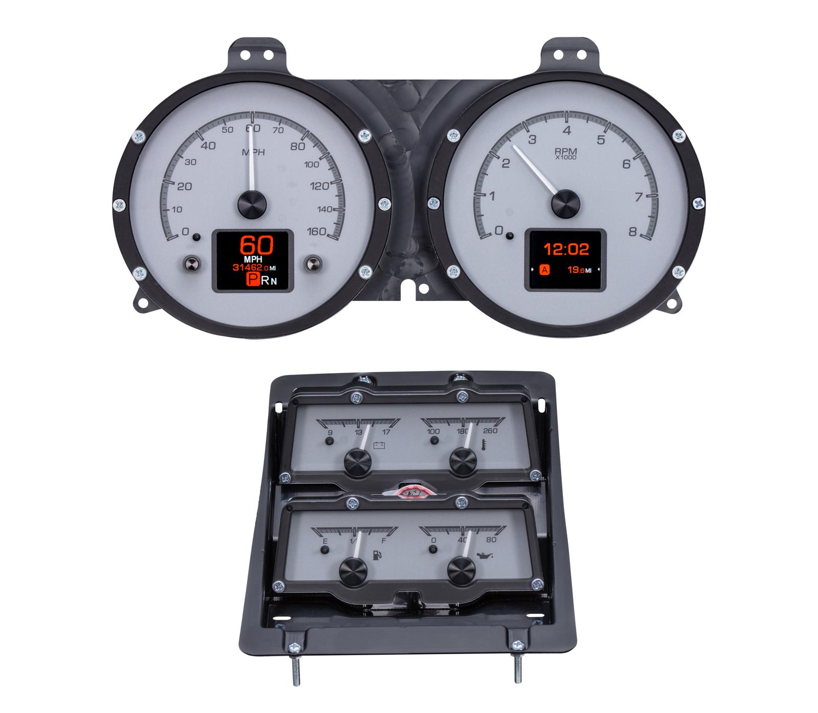 Dakota Digital HDX Direct-Fit Analog Gauge Systems HDX-68C-CAC-S