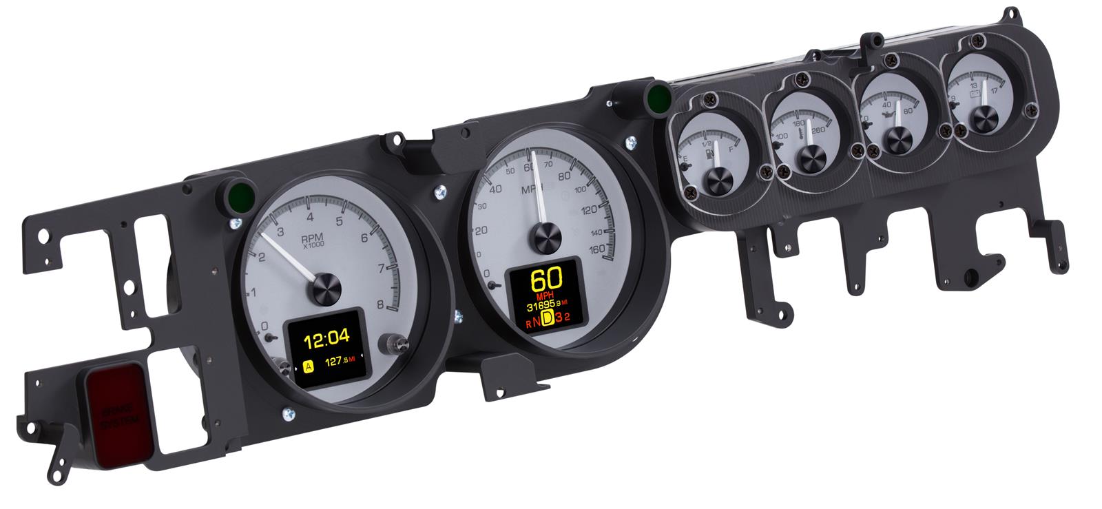 Dakota Digital HDX Direct-Fit Analog Gauge Systems HDX-68D-CHG-S