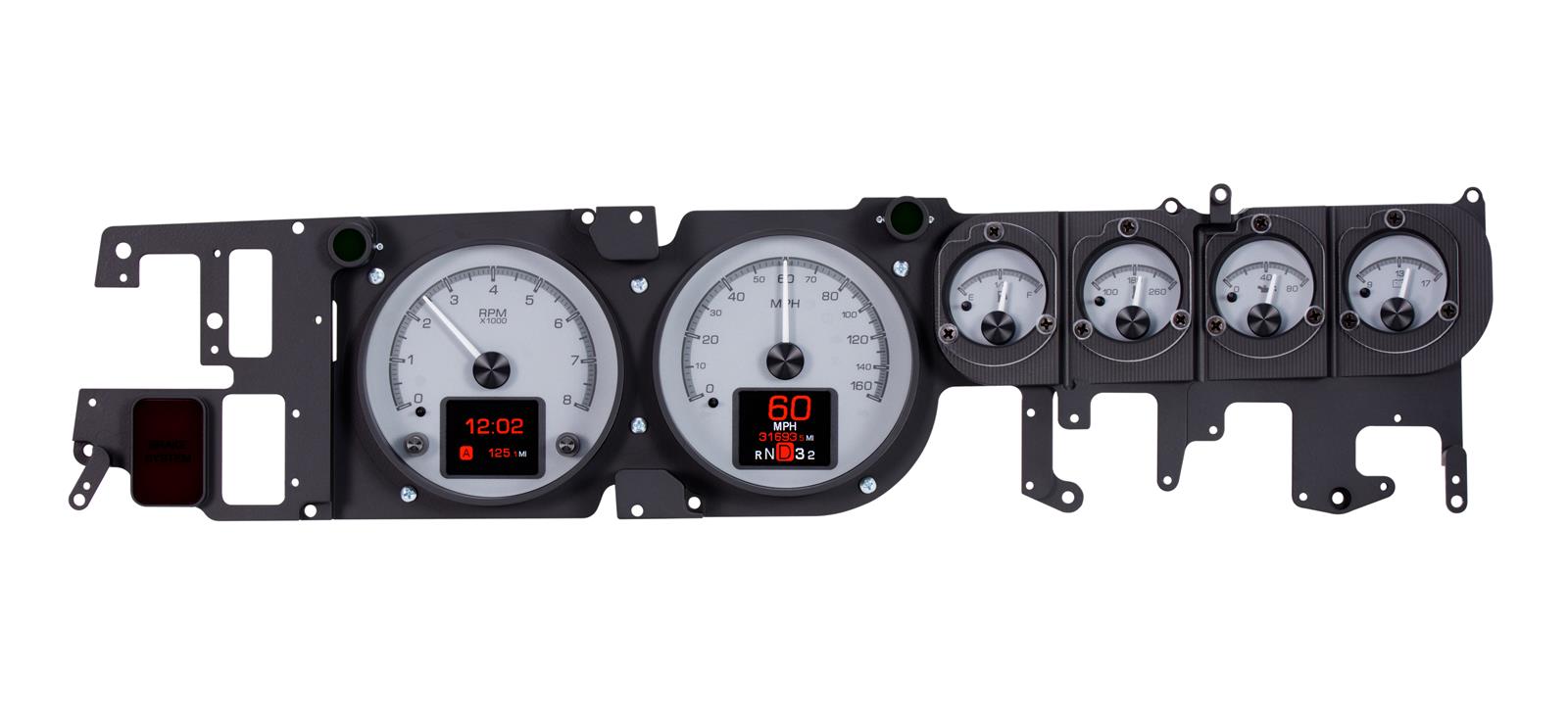 Dakota Digital HDX Direct-Fit Analog Gauge Systems HDX-68D-CHG-S