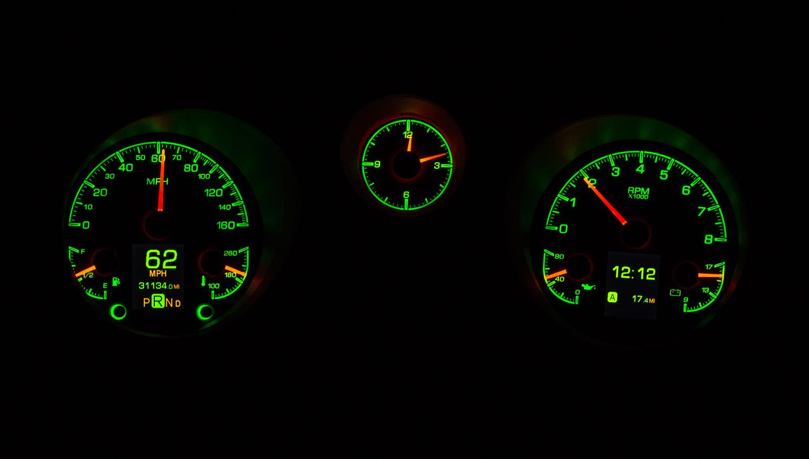 Dakota Digital HDX Direct-Fit Analog Gauge Systems HDX-69C-CVL-K