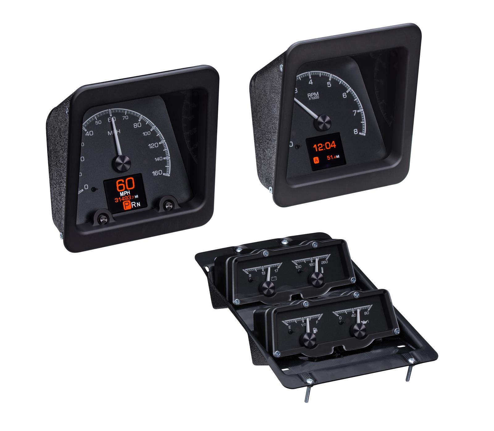 Dakota Digital HDX Direct-Fit Analog Gauge Systems HDX-69C-CAC-K