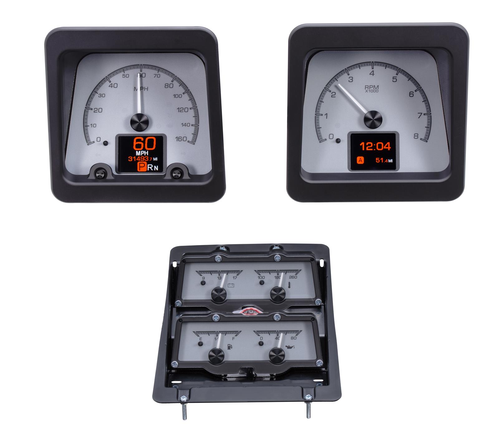 Dakota Digital HDX Direct-Fit Analog Gauge Systems HDX-69C-CAC-S