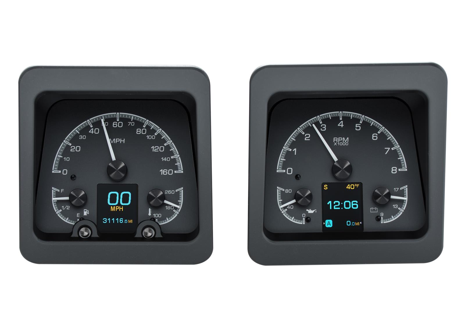 Dakota Digital HDX Direct-Fit Analog Gauge Systems HDX-69C-CAM-K