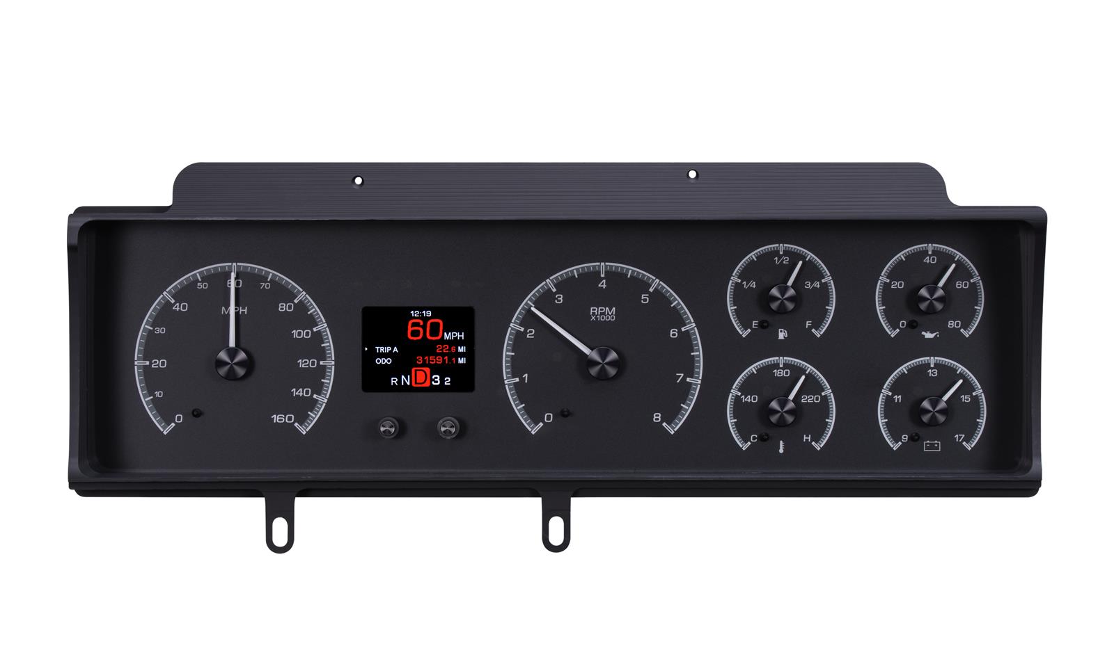 Dakota Digital HDX Direct-Fit Analog Gauge Systems HDX-70C-MAL-K