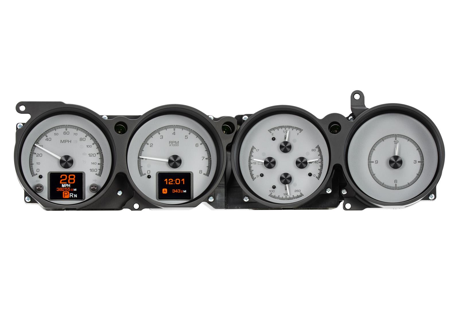 Dakota Digital HDX Direct-Fit Analog Gauge Systems HDX-70D-CLG-S