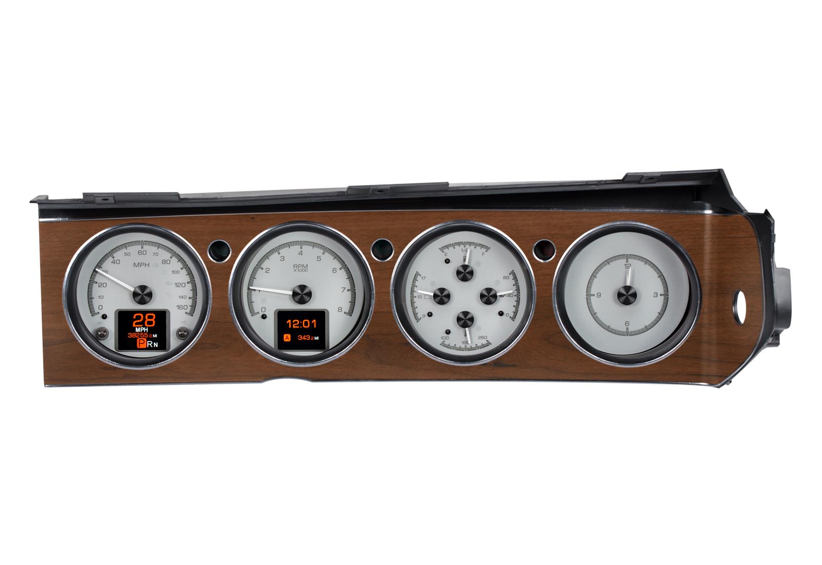 Dakota Digital HDX Direct-Fit Analog Gauge Systems HDX-70D-CLG-S