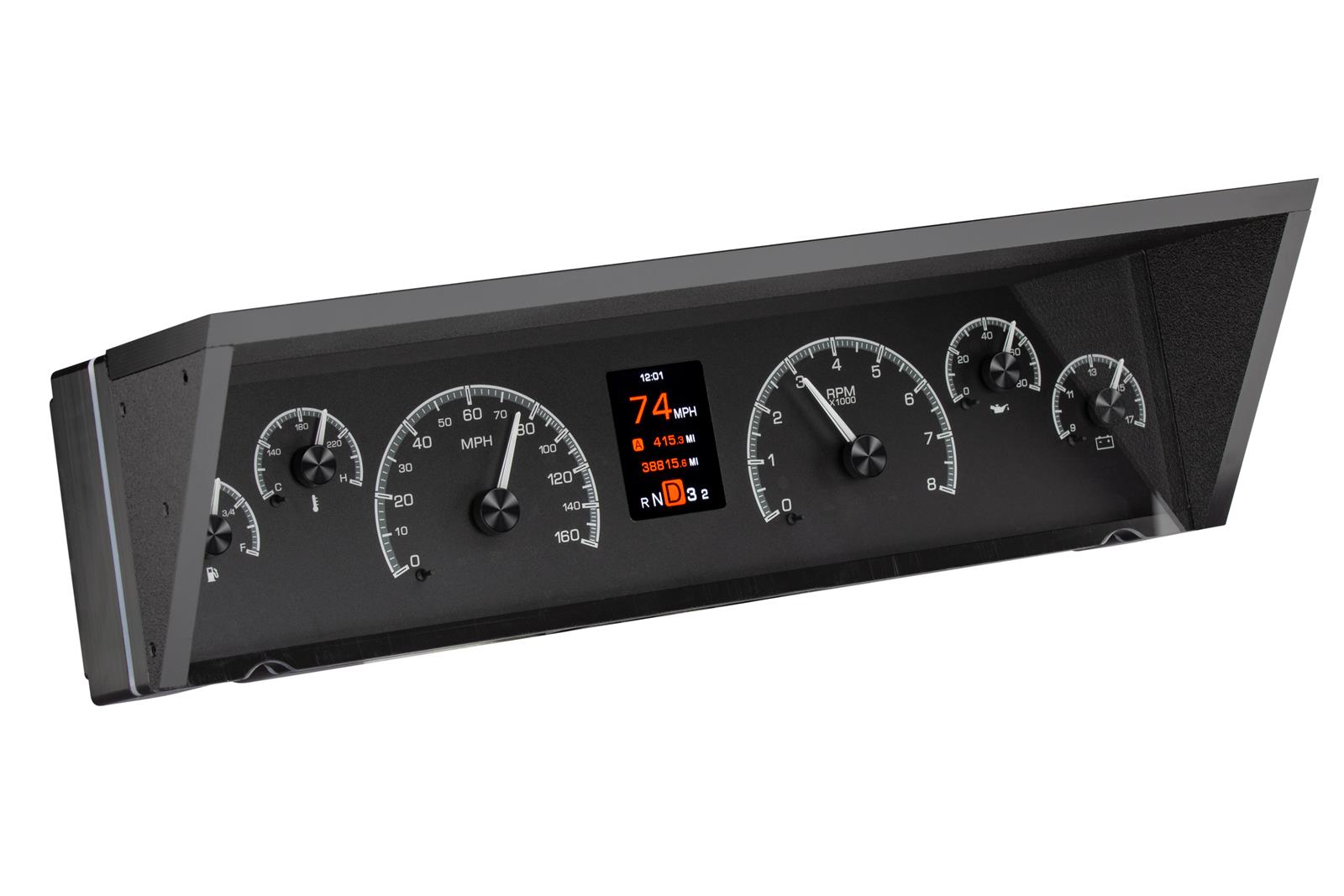 Dakota Digital HDX Direct-Fit Analog Gauge Systems HDX-77C-CAP-K
