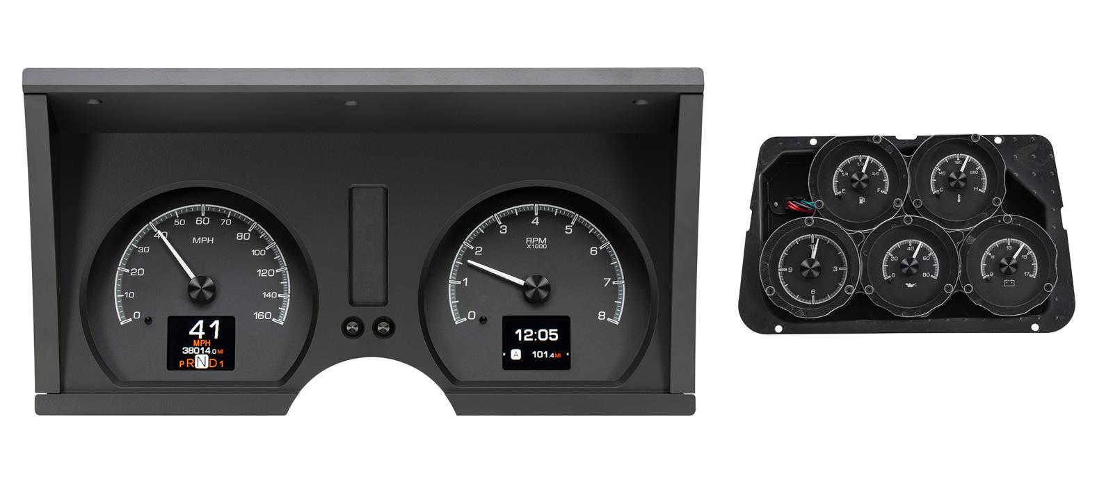 Dakota Digital HDX Direct-Fit Analog Gauge Systems HDX-78C-VET-K