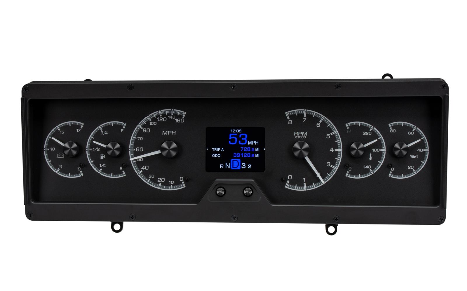 Dakota Digital HDX Direct-Fit Analog Gauge Systems HDX-78O-CUT-K