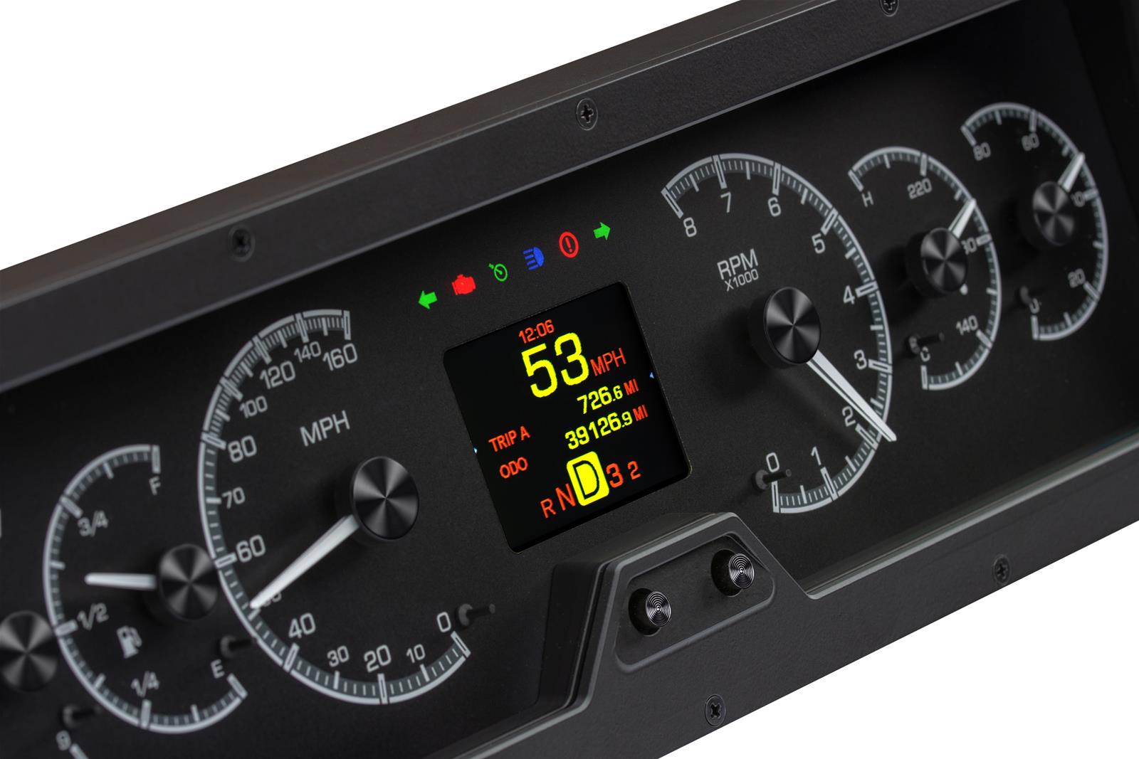 Dakota Digital HDX Direct-Fit Analog Gauge Systems HDX-78O-CUT-K