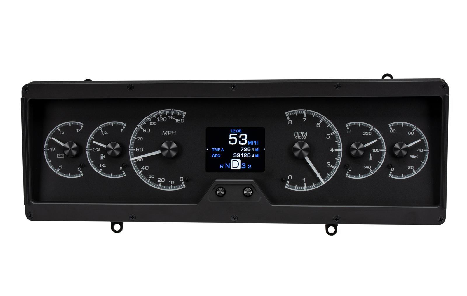 Dakota Digital HDX Direct-Fit Analog Gauge Systems HDX-78O-CUT-K