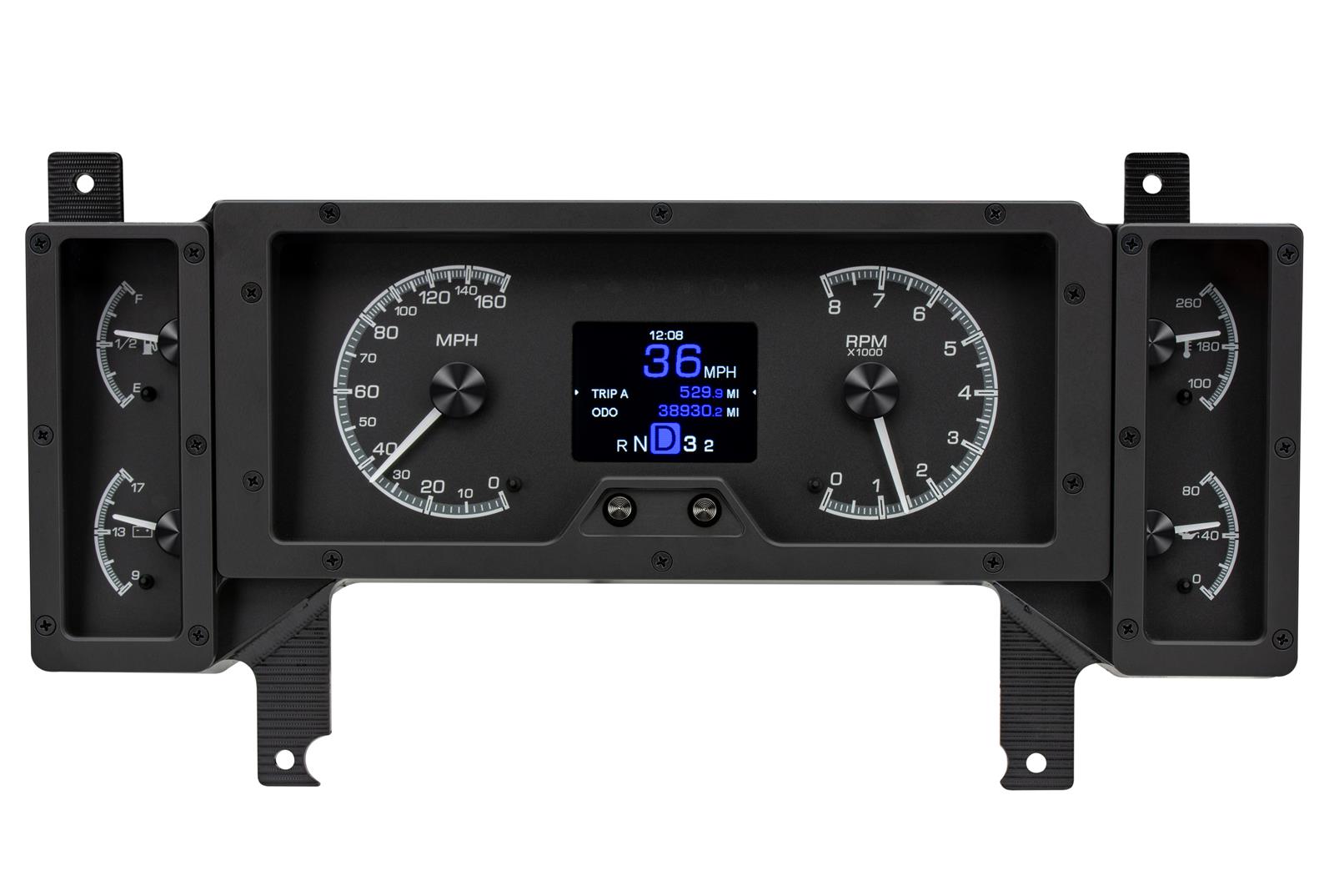 Dakota Digital HDX Direct-Fit Analog Gauge Systems HDX-84B-REG-K