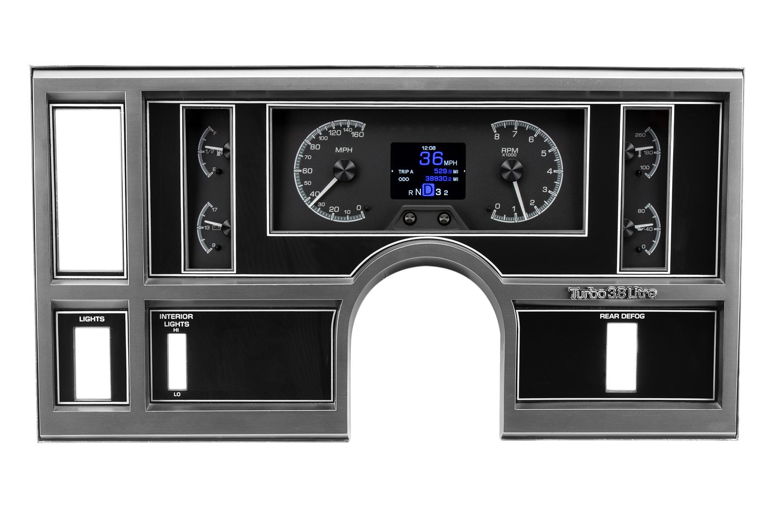 Dakota Digital HDX Direct-Fit Analog Gauge Systems HDX-84B-REG-K