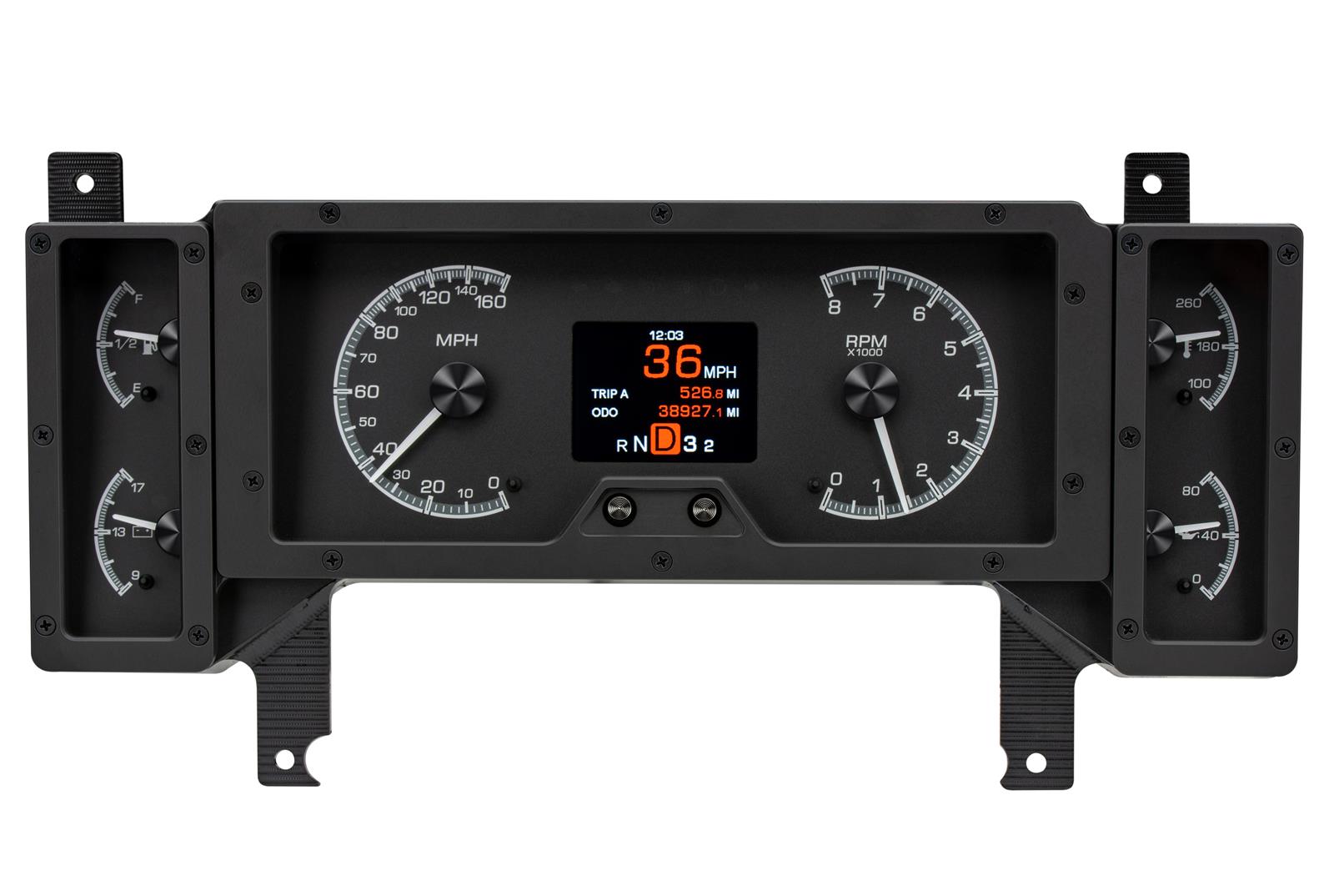 Dakota Digital HDX Direct-Fit Analog Gauge Systems HDX-84B-REG-K