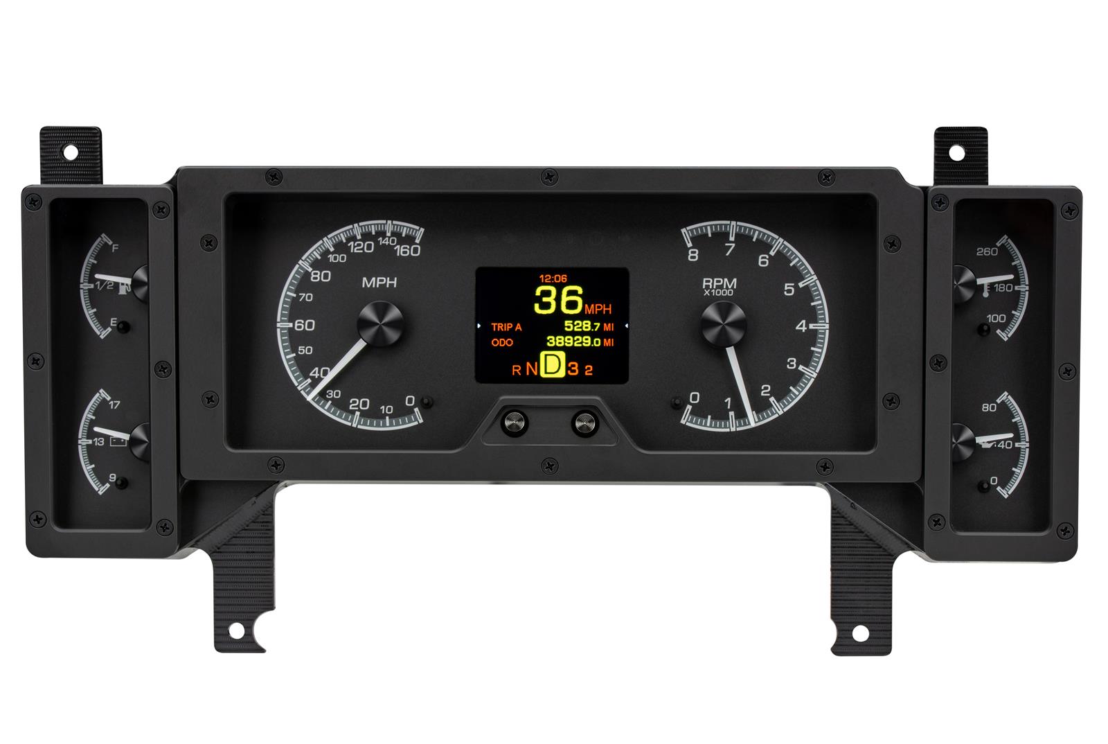 Dakota Digital HDX Direct-Fit Analog Gauge Systems HDX-84B-REG-K