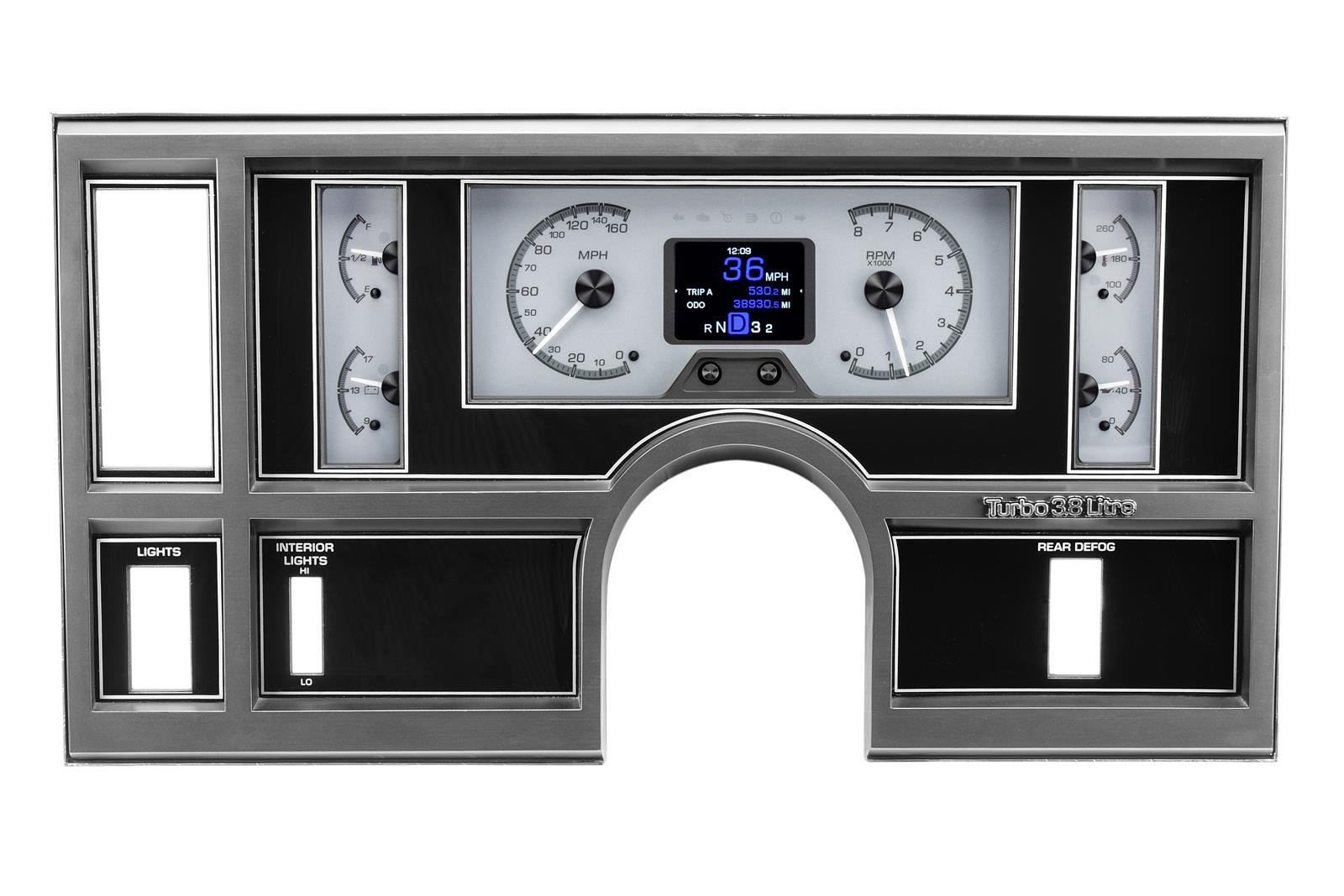 Dakota Digital HDX Direct-Fit Analog Gauge Systems HDX-84B-REG-S