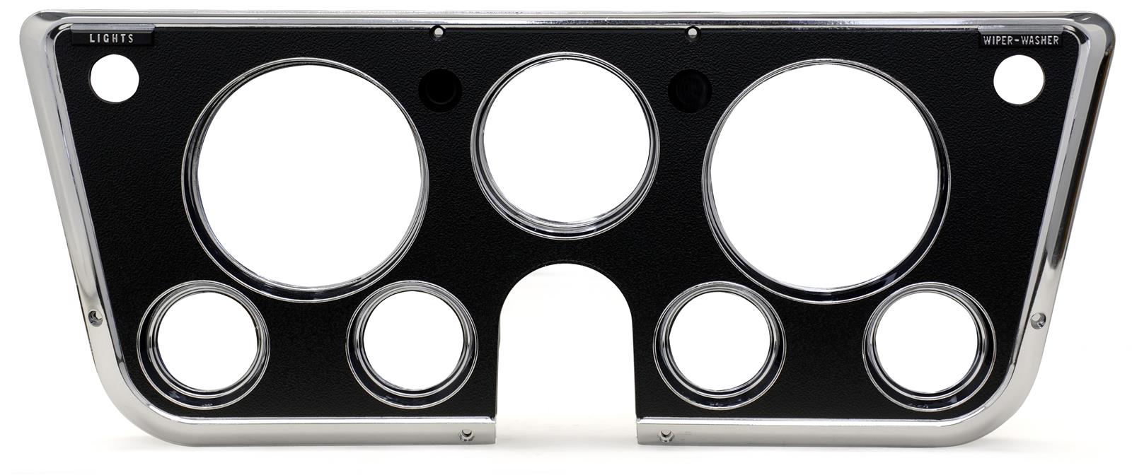 Dakota Digital Reproduction Instrument Bezels ICM-67C-PU