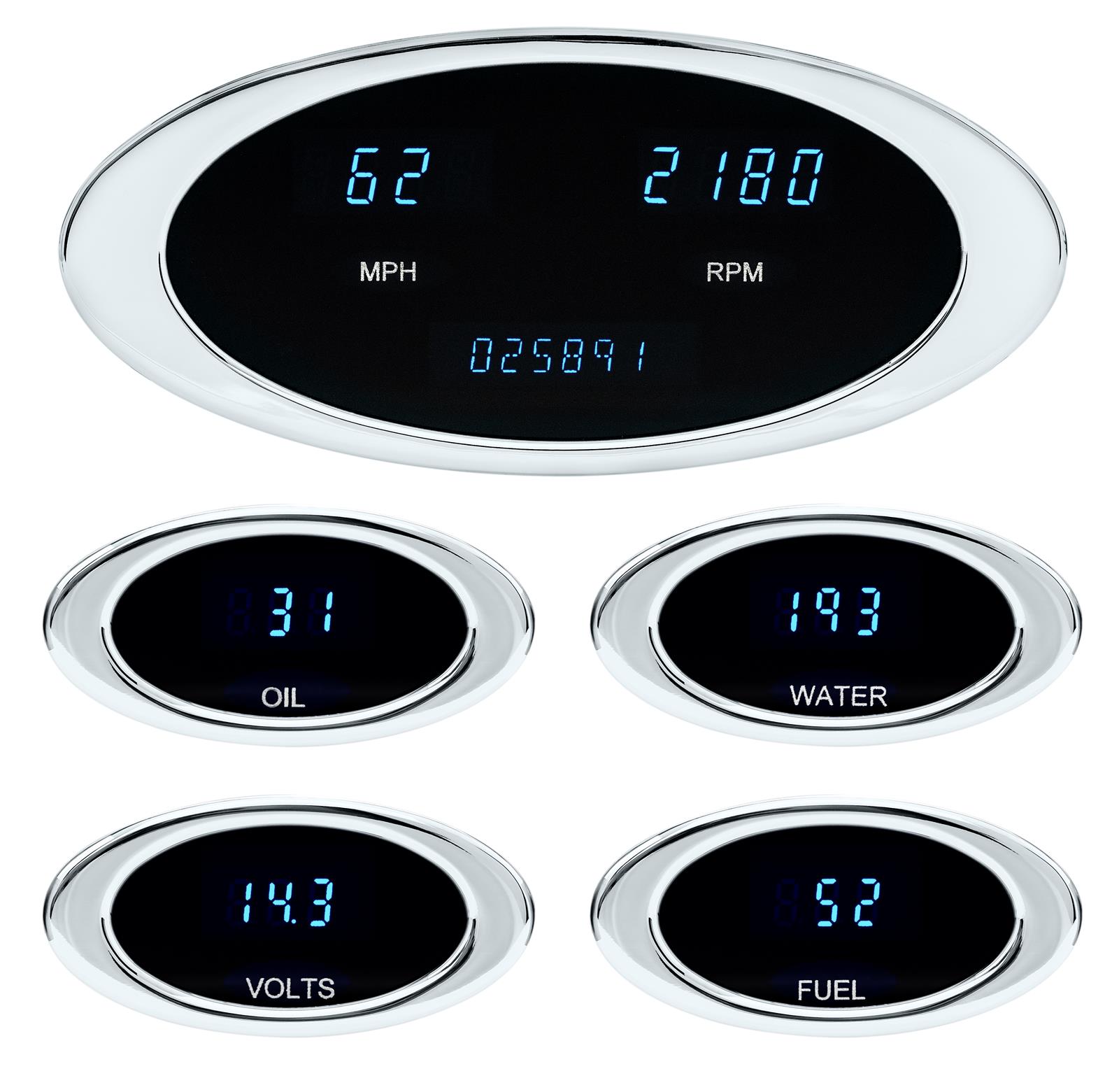 Dakota Digital Ion Series Digital Gauge Kits ION-50-1-C-T
