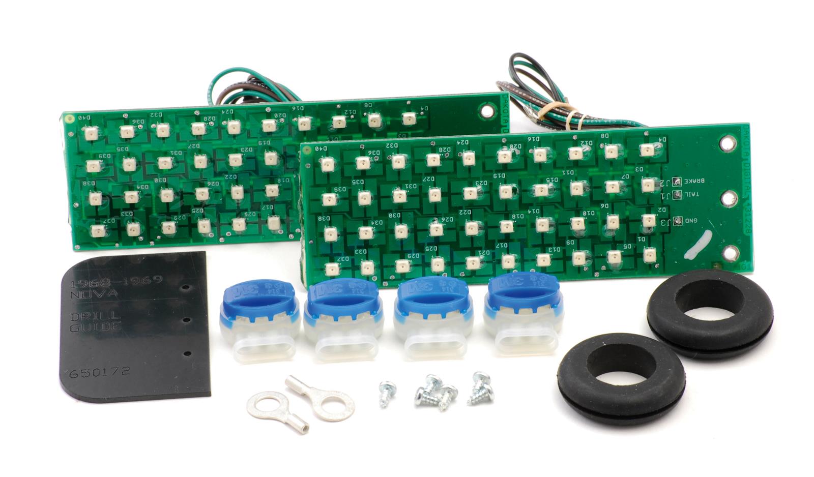 Dakota Digital LED Replacement Taillight Systems LAT-NR140