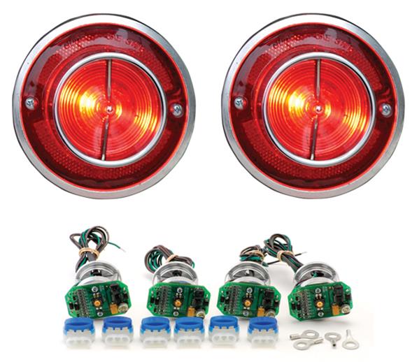 Dakota Digital LED Replacement Taillight Systems LAT-NR161