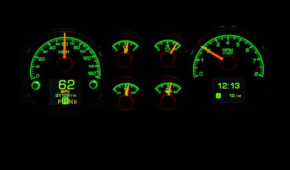 Dakota Digital Gauge Kits and Instrument Clusters MDX-78C-MC-K