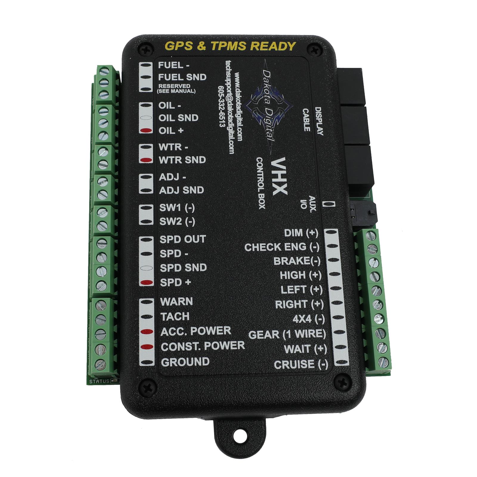 Dakota Digital VHX Series Direct-Fit Analog Gauge Systems MHX-54C-PU-S-W