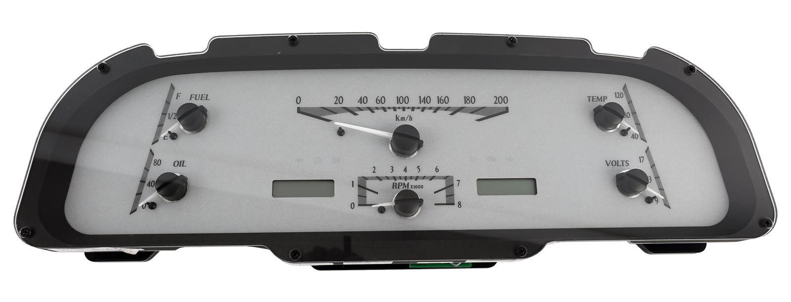 Dakota Digital VHX Series Direct-Fit Analog Gauge Systems MHX-60F-FAL-S-B
