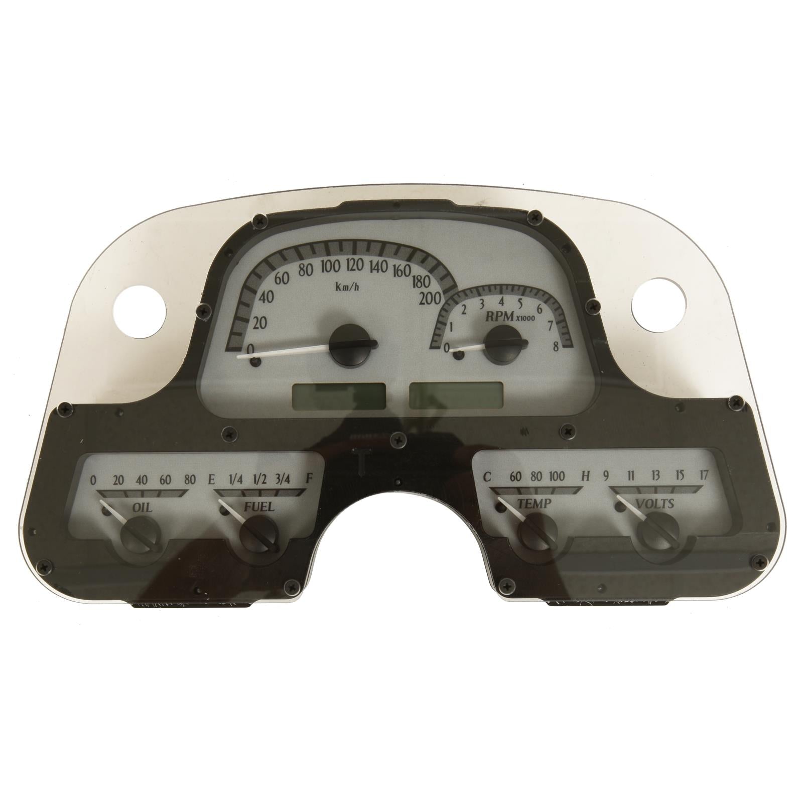 Dakota Digital VHX Series Direct-Fit Analog Gauge Systems MHX-62T-FJ-S-W