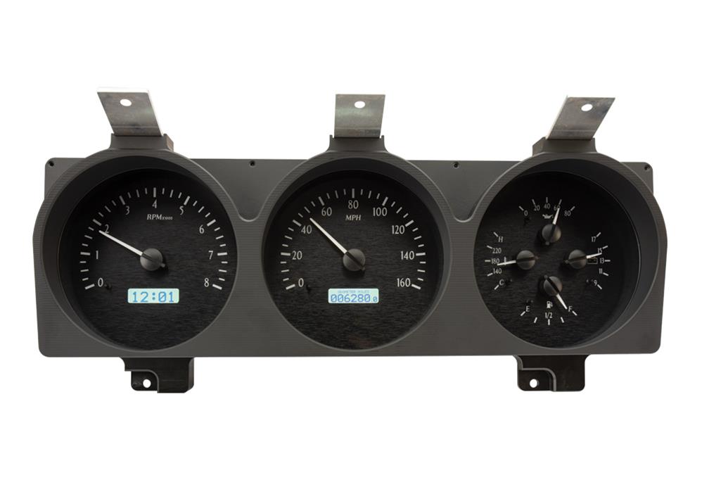 Dakota Digital VHX Series Direct-Fit Analog Gauge Systems MHX-81D-PU-K-W