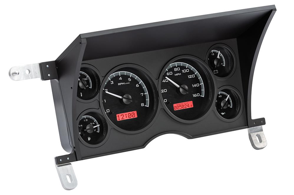 Dakota Digital VHX Series Direct-Fit Analog Gauge Systems VHX-86C-S10-K-R