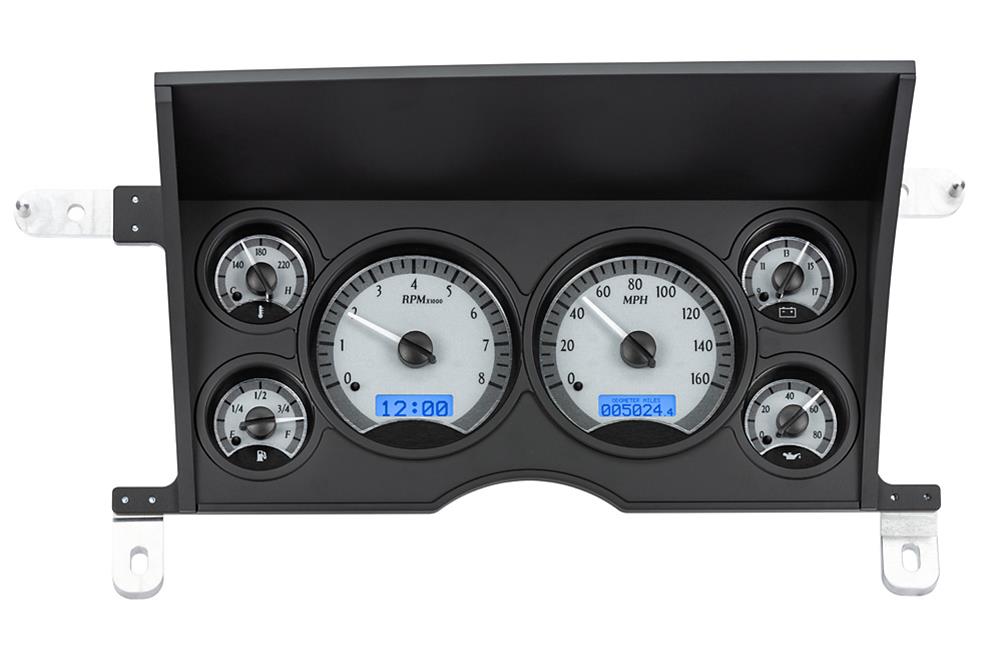 Dakota Digital VHX Series Direct-Fit Analog Gauge Systems MHX-86C-S10-S-B
