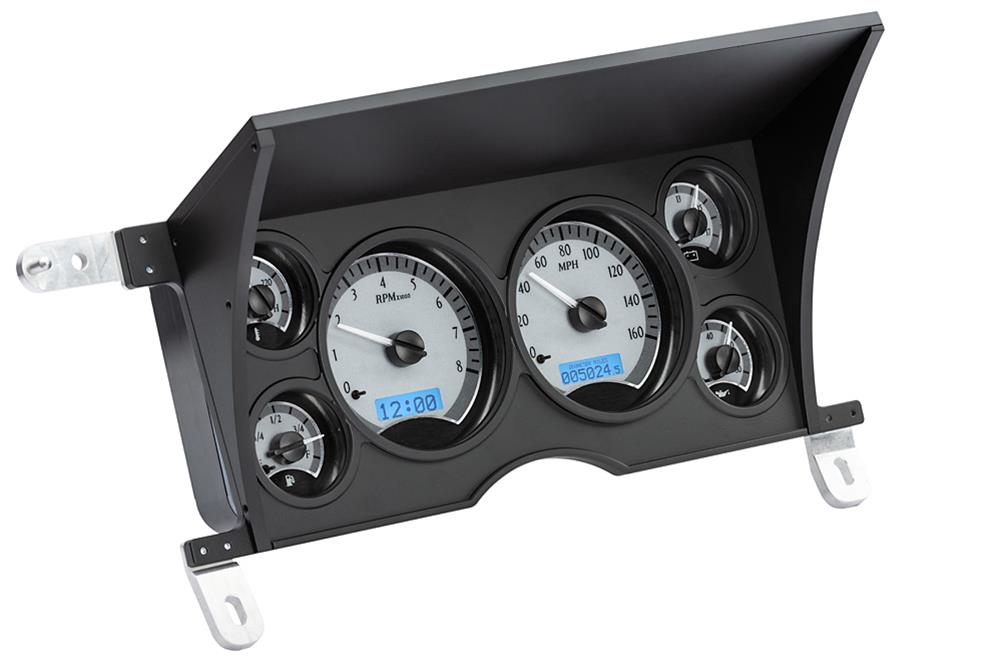 Dakota Digital VHX Series Direct-Fit Analog Gauge Systems VHX-86C-S10-S-B