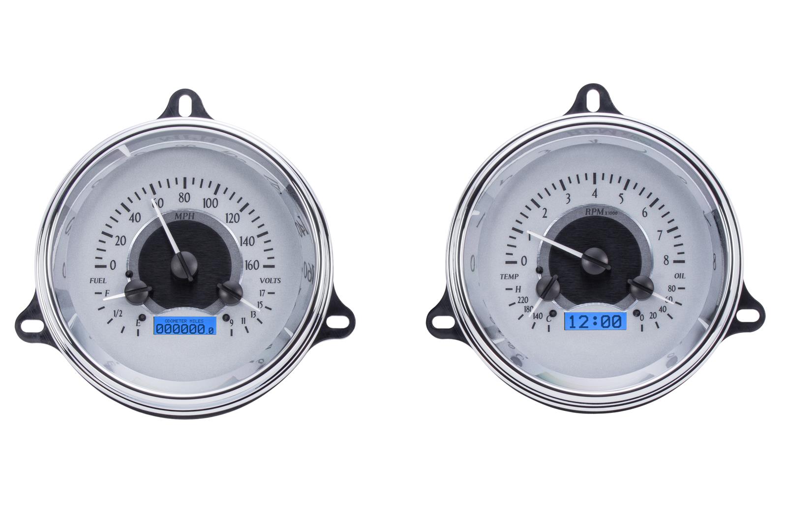 Dakota Digital VHX Series Direct-Fit Analog Gauge Systems VHX-54C-PU-S-B