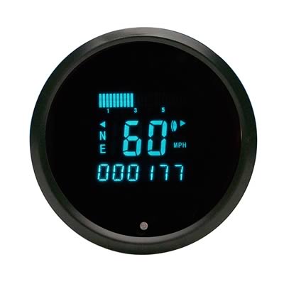 Dakota Digital Odyssey Series II Digital Speedometer and Tachometer Combo Gauges ODYR-01-6