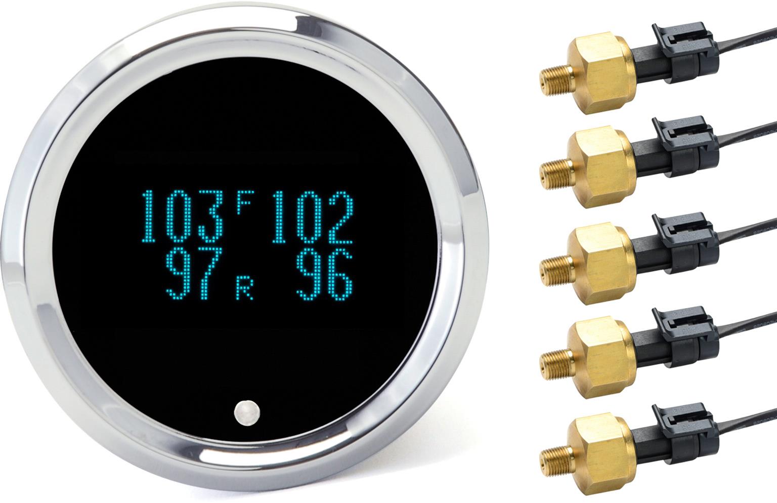 Dakota Digital Odyssey Series II Digital Gauges ODYR-09-5-C